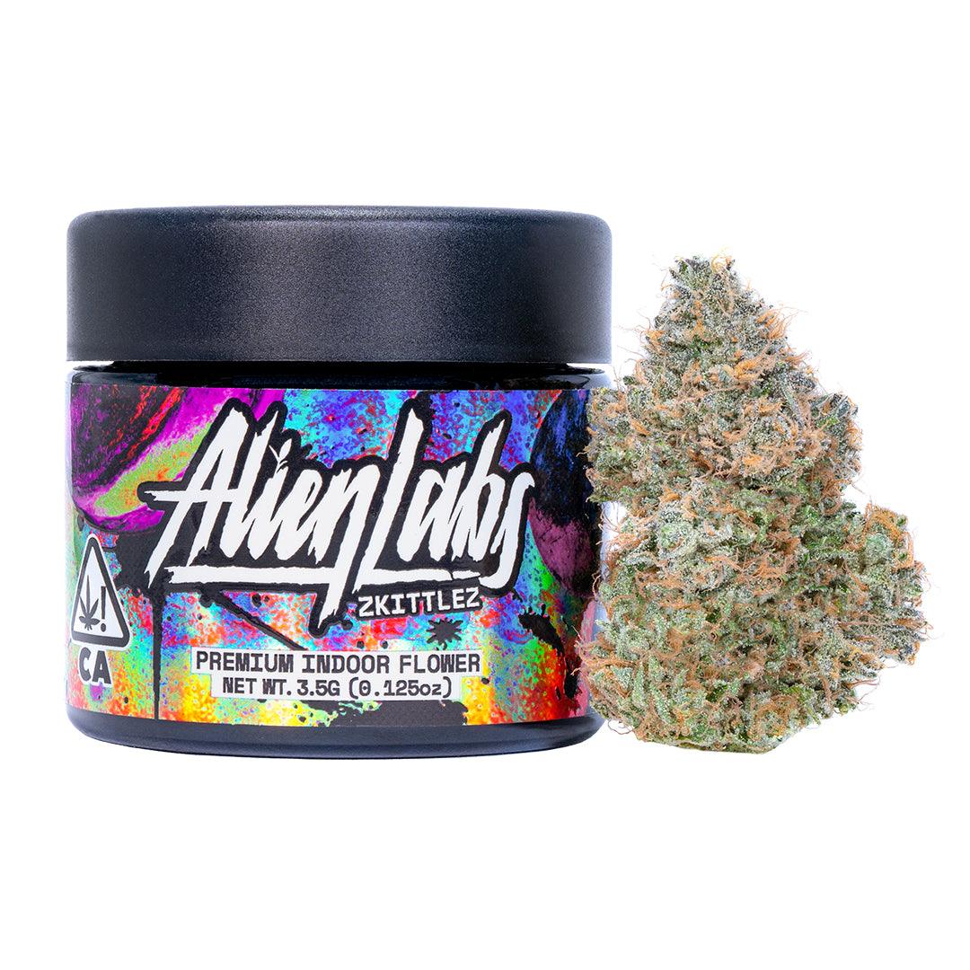 Alien Labs Exotic Zkittlez Weed Strain - Top-Shelf, High THC Weed ...