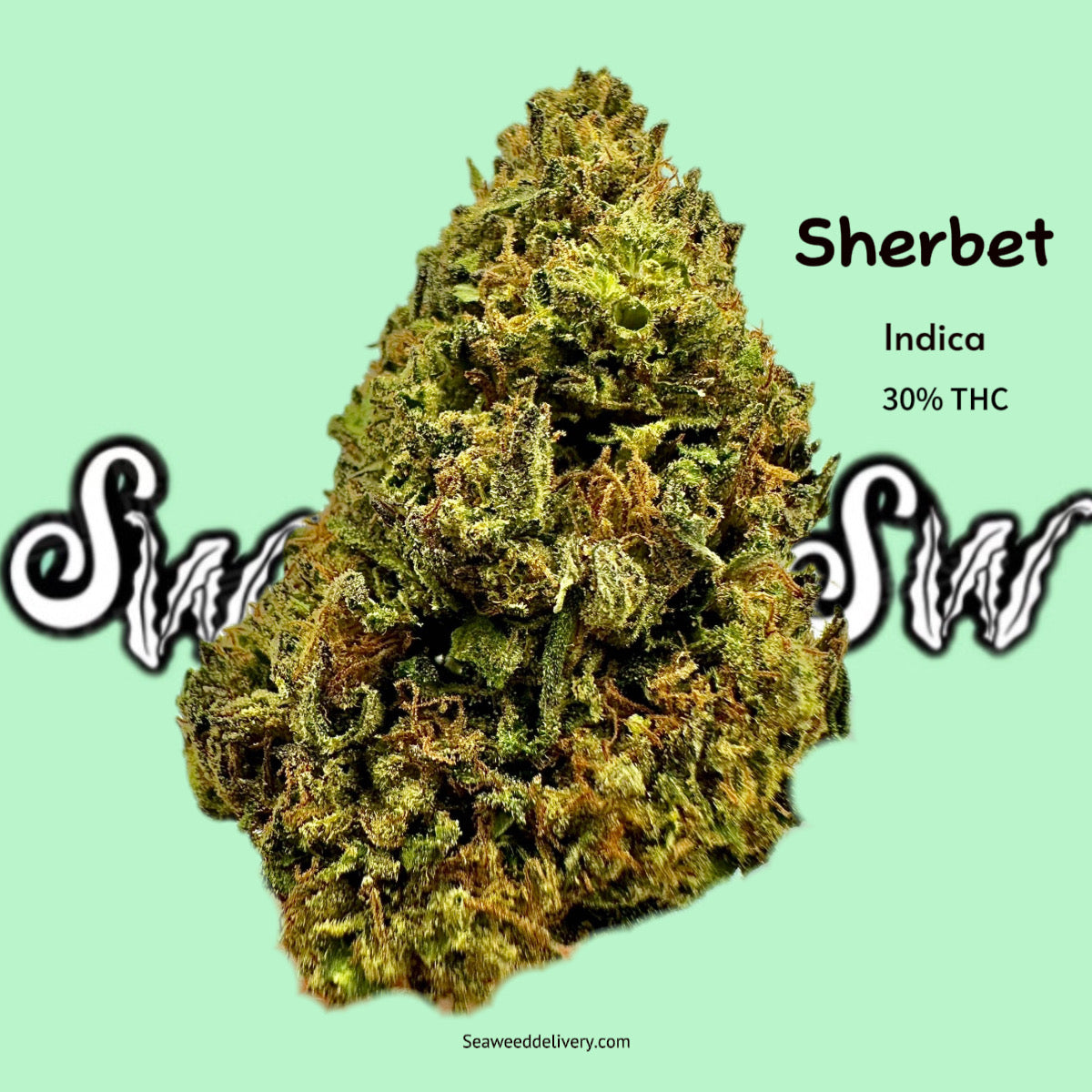 Discover Sherbet Weed Strain : SeaWeed Delivery - SeaweedDelivery