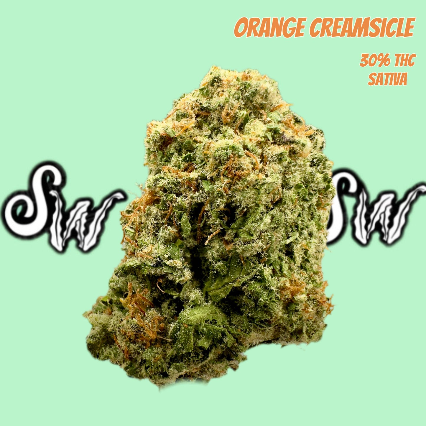 ORANGE CREAMSICLE  (Sativa-Hybrid)